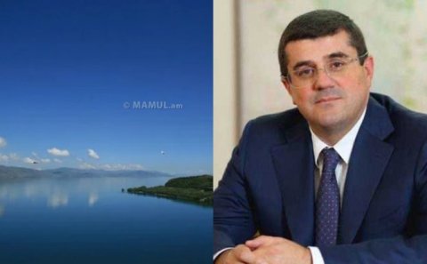 Arayik üçün Göyçənin sahilində- vaxtilə azərbaycanlıların yaşadığı kənddə villa tikilir...