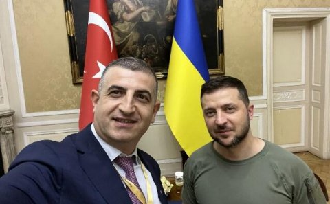 Bayraktar Zelenski ilə görüşdü 