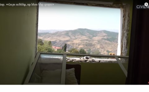 Laçındakı haykların son görüntüləri...-Əl-üz yuyanlar, pəncərələr və s. daşınır...-VİDEO