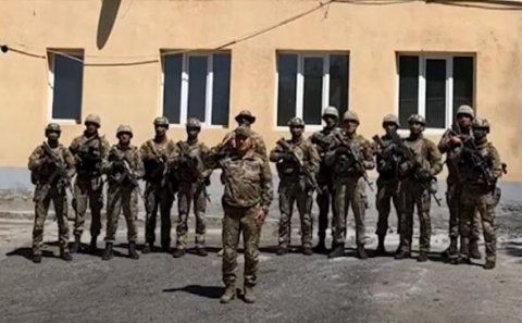 General Laçının azad edilməsini Prezidentə məruzə etdi - Video