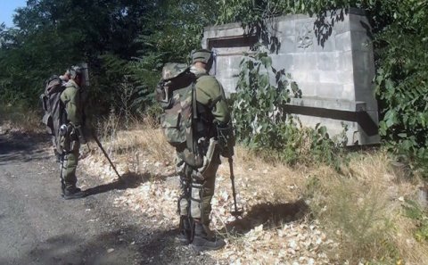Laçın şəhəri, Zabux və Sus kəndləri minalardan təmizlənir