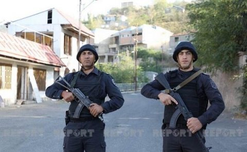Azərbaycan polisi Laçında belə xidmət edir - Foto