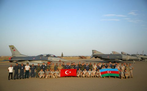 Türkiyənin “F-16” qırıcı təyyarələri Azərbaycana gəldi –FOTOLAR