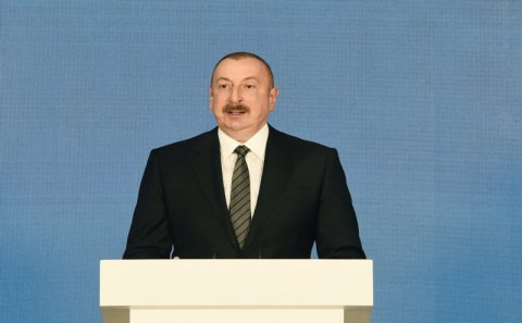“İşğaldan azad edilmiş torpaqlardakı 67 məsciddən 65-i tamamilə dağıdılıb”- Prezident