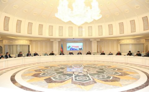 Şeyxülislam və dini icma rəhbərləri Zəfər Günü ilə bağlı Prezidenti təbrik edib