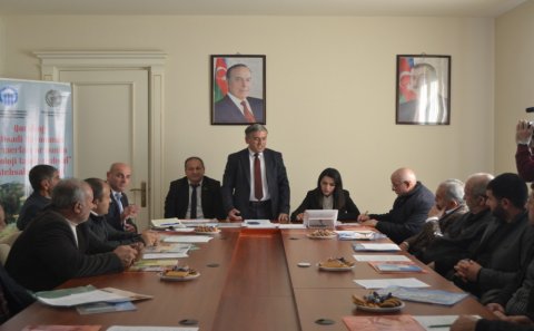 Tərtərdə ekoloji təmiz məhsul istehsalının təşviqinə həsr olunmuş seminar təşkil edilib