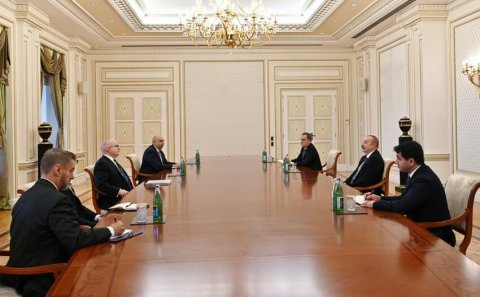 İlham Əliyev Filip Rikeri qəbul etdi