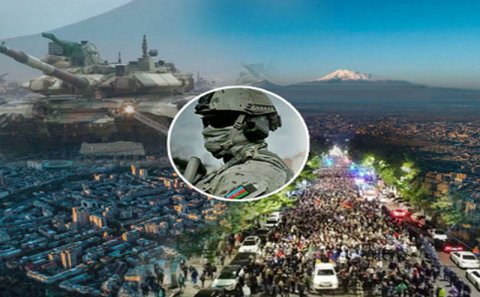 Azərbaycan tankları İrəvana gəlir – Ermənistanda isterika