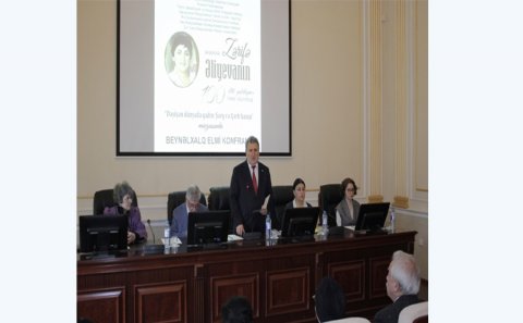 Akademik Zərifə Əliyevanın 100 illik yubileyinə həsr edilmiş beynəlxalq elmi konfrans keçirilib
