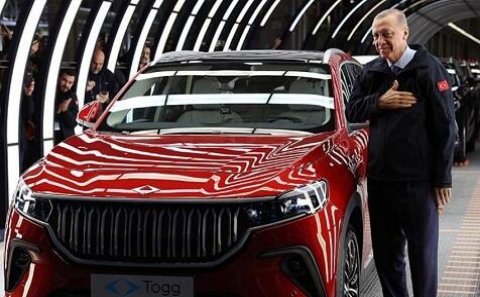 Qardaşım “Togg”u təhvil aldı - Ərdoğan