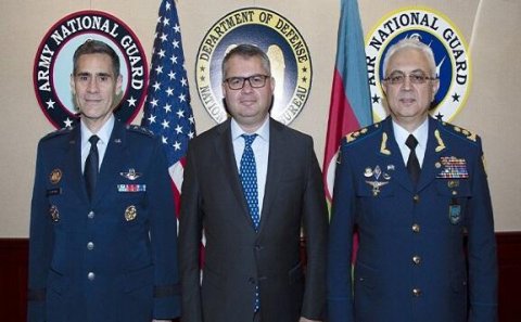 Azərbaycan və ABŞ generalları görüşdü