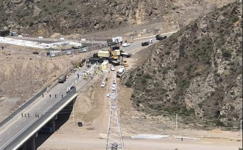 Laçındakı yeni keçid məntəqəsinə bu sözlər vuruldu – FOTO