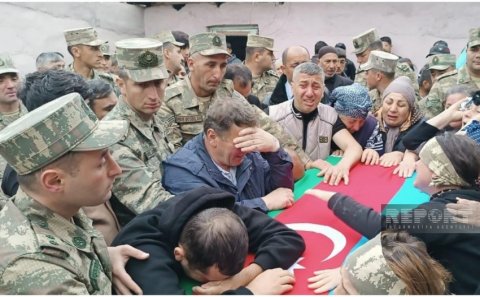 Şəhid Orxan Novruzəlizadə dəfn olundu 