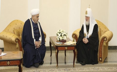 Şeyxülislamın və Rusiya Patriarxının görüşü və mesajı