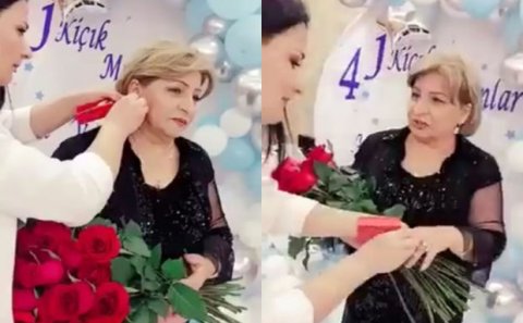 Müəllimin bu davranışı səs-küy yaratdı: Nazirlik araşdırır - Foto