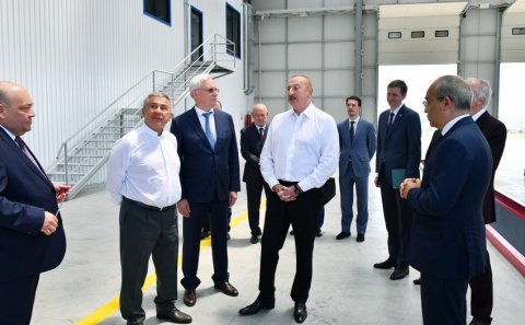 İlham Əliyev Cəbrayılda açılış mərasiminə qatıldı - FOTOLAR