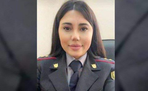 Vilayət Eyvazov xanım polisi sərəncama götürdü
