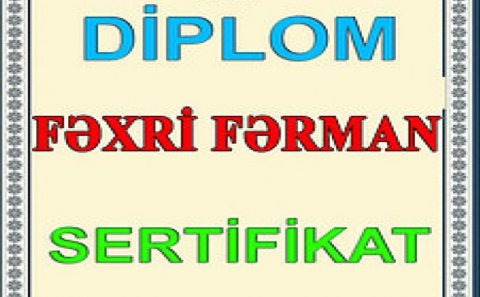 Saxta “Fəxri fərman” paylayanların 