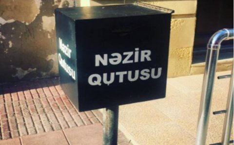 Nəzir qutuları ilə bağlı qaydalar hökumətə TƏQDİM EDİLDİ