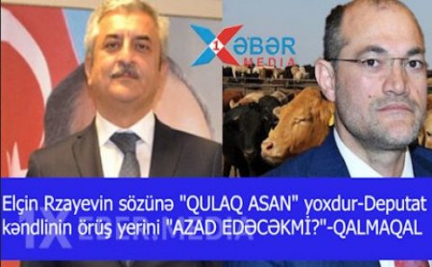 Elçin Rzayevin sözünə 