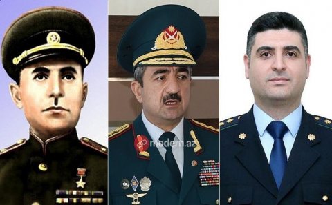 Azərbaycanda ilk dəfə ən gənc general kimlər olub...